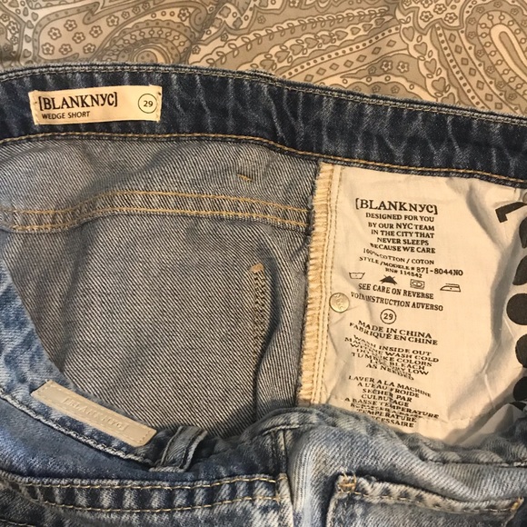 High waisted jean shorts - Picture 3 of 3